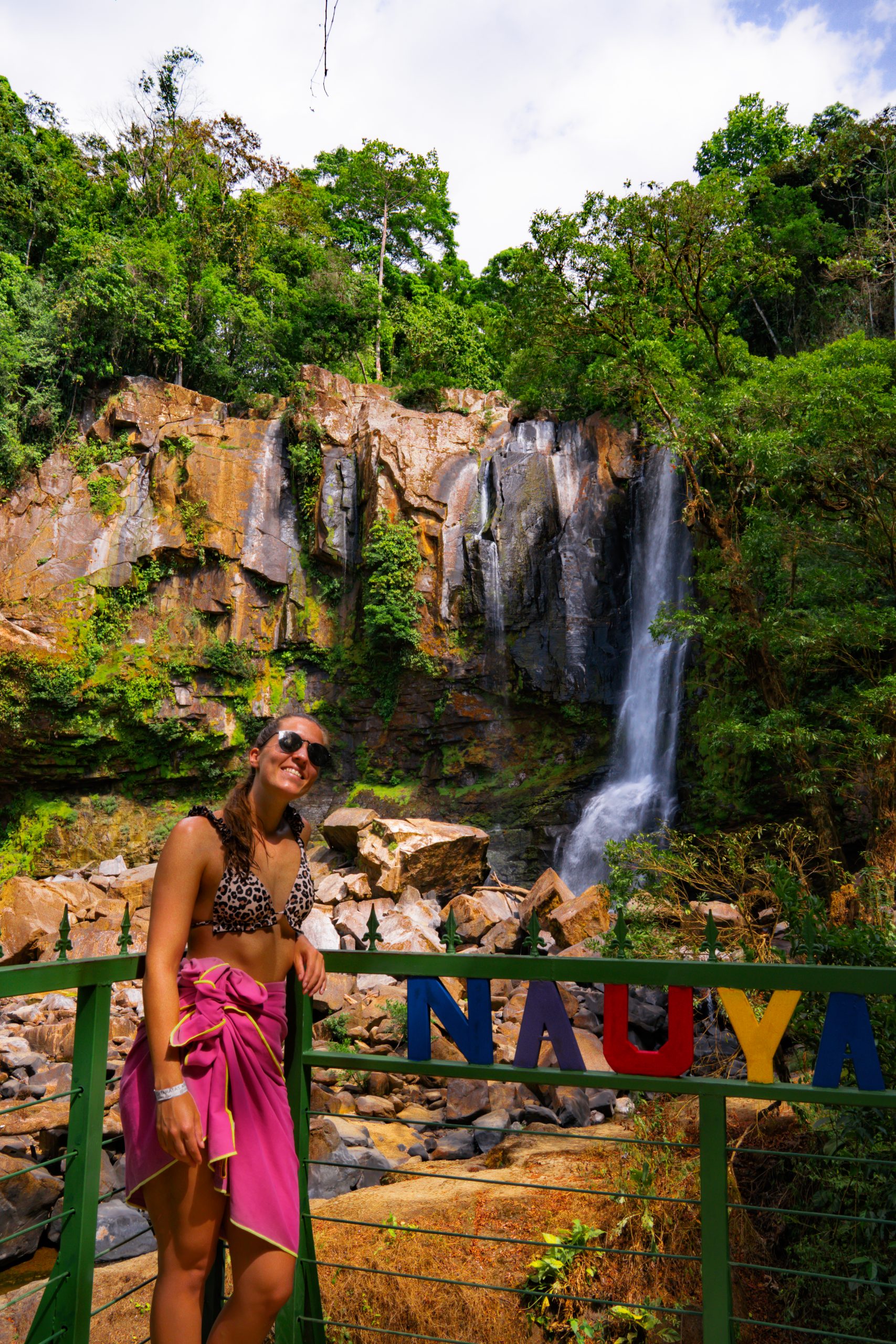 bevenste deel nauyaca waterfall, nauyaca waterfall, waterval dominical, dominical costa rica