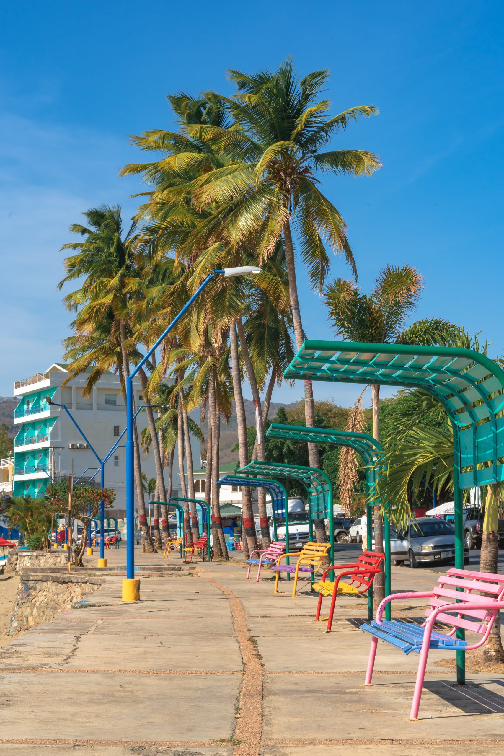 boulevard san juan del sur, san juan del sur nicaragua, kust nicaragua, san juan del sur, strand san juan del sur, kustplaats nicaragua