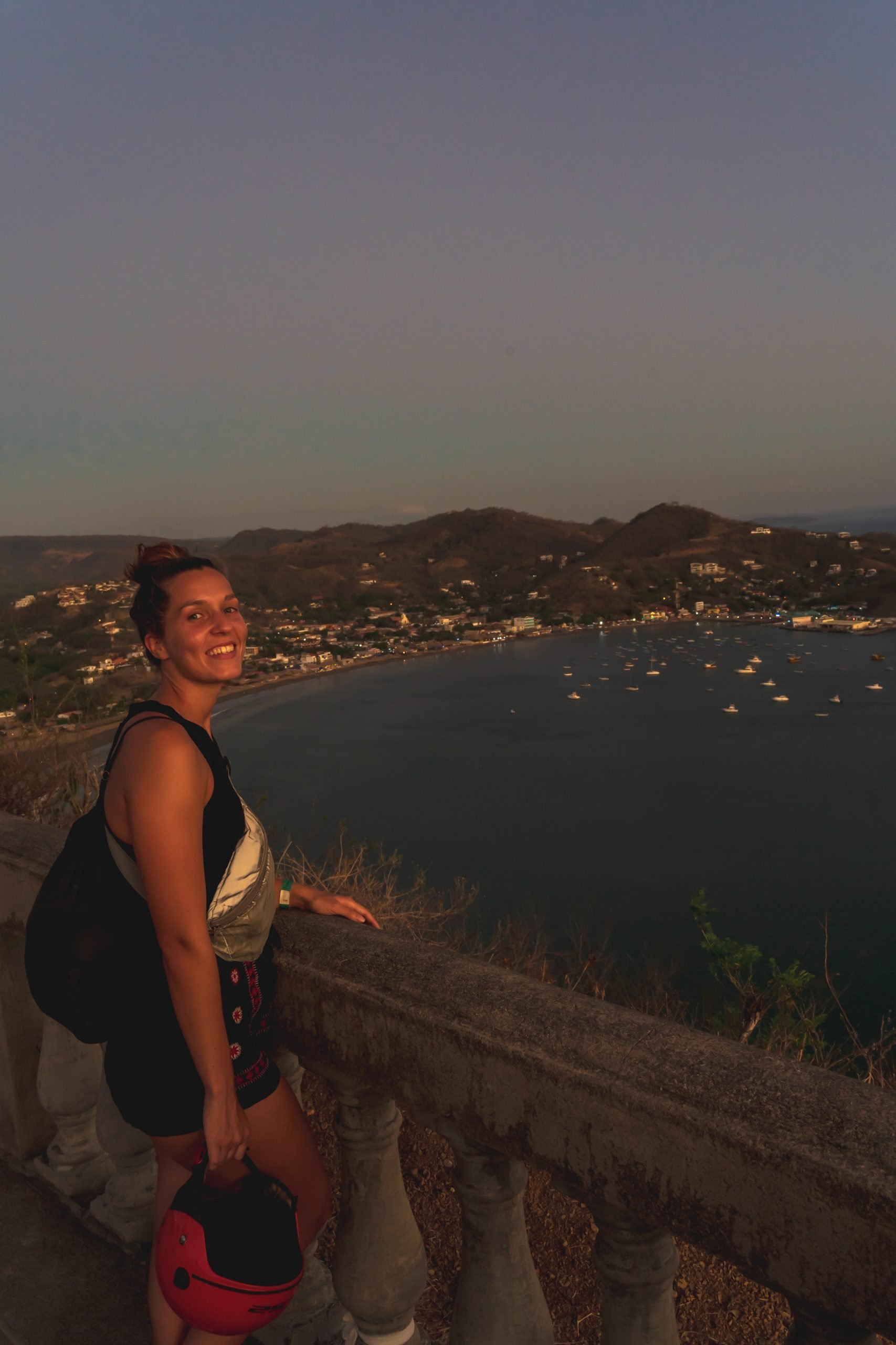 san juan del sur nicaragua, jesus christ beeld san juan del sur, uitkijkpunt san juan del sur, uitzich san juan del sur
