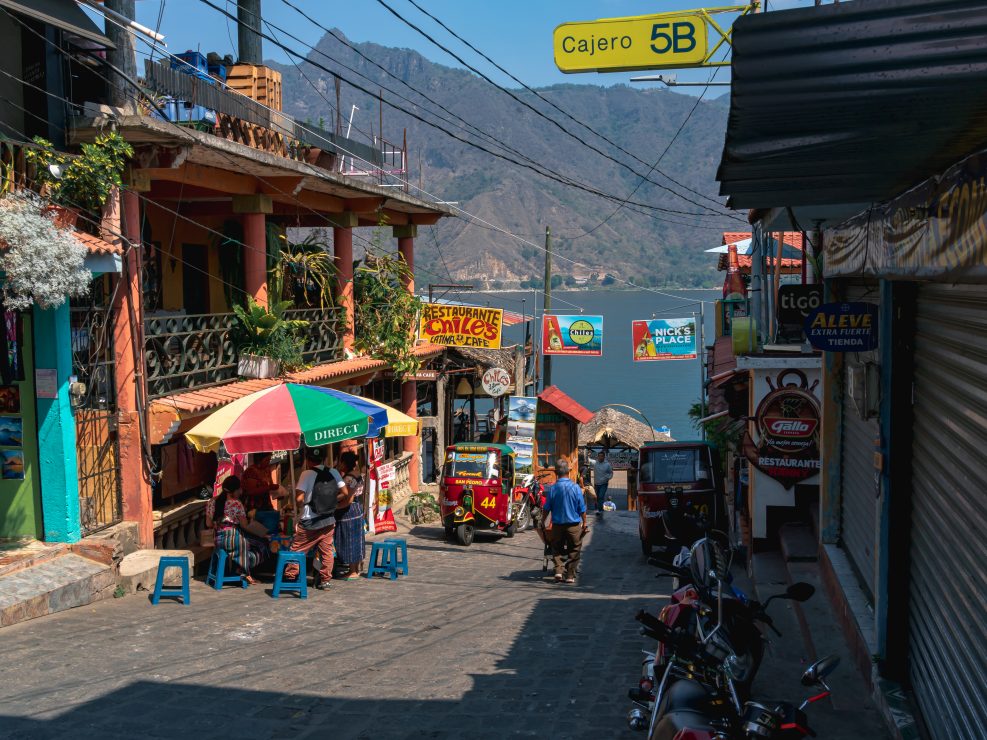san pedro lake atitlan, san pedro guatemala, tuctuc guatemala, kosten verblijf guatemala, have san pedro, restaurants san pedro
