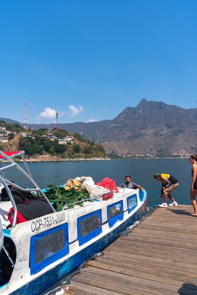 watertaxi lake atitlan, watertaxi guatemala, lake atitlan guatemala, san pedro, watertaxi san marcos