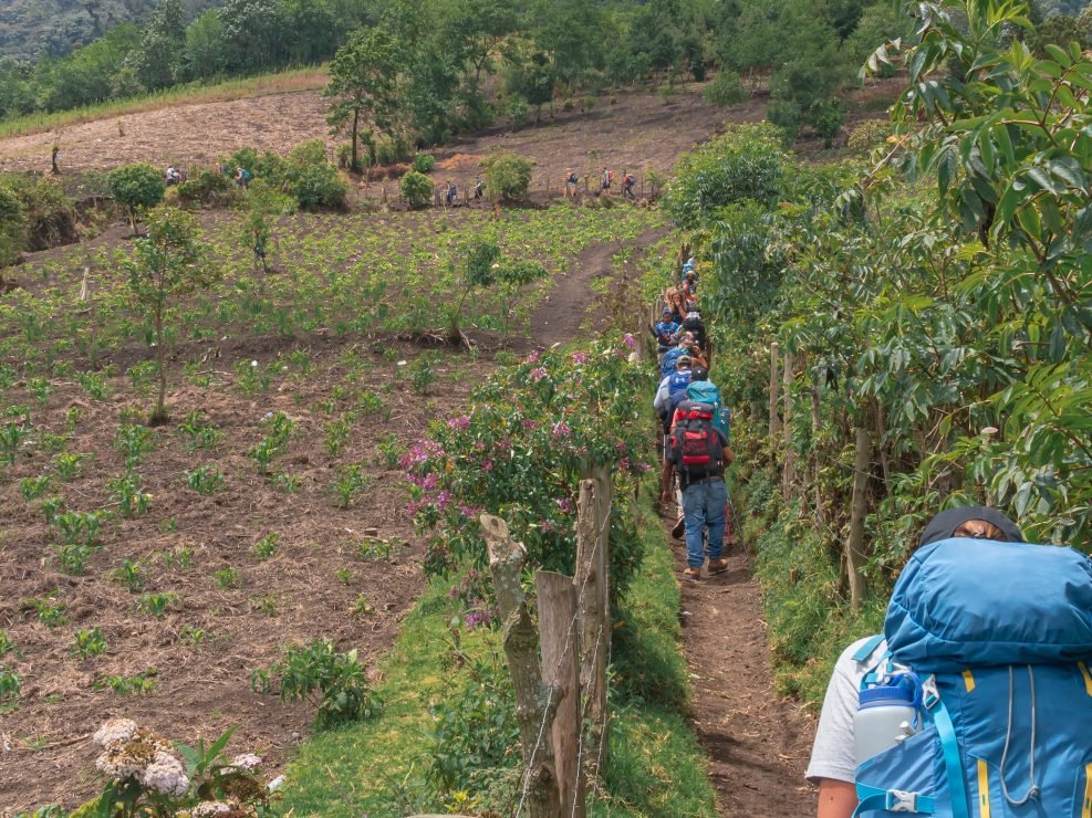 beklimming acatenango guatemala, bacpacken guatemala, acatenango vulkaan