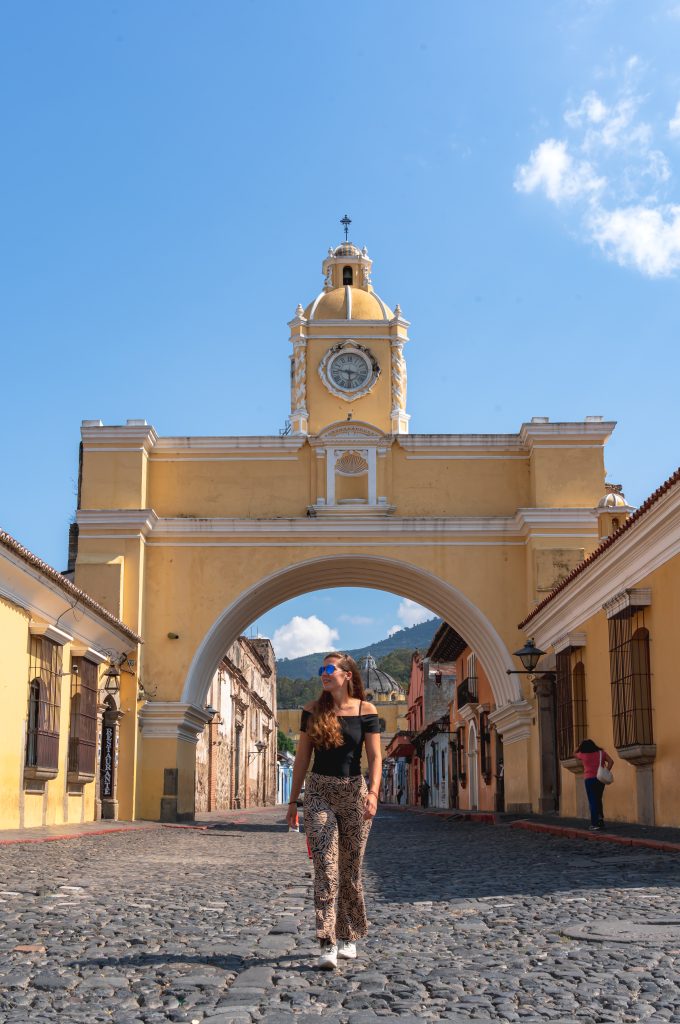 Arco de Santa Catalina, bekende boog guatemala, antigua guatemala, foto spot antigua, antigua stad