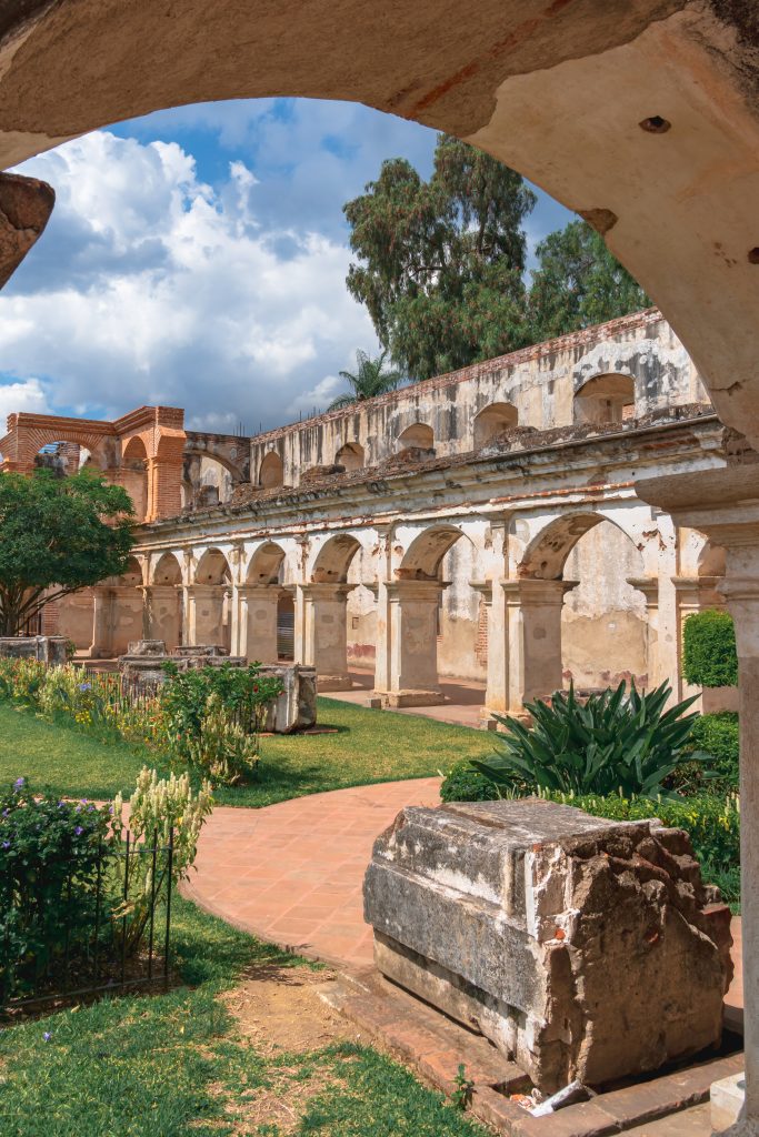 Convento Santa Clara, antigua stad, ruines antigua, oude gebouwen anitgua, klooster antigua