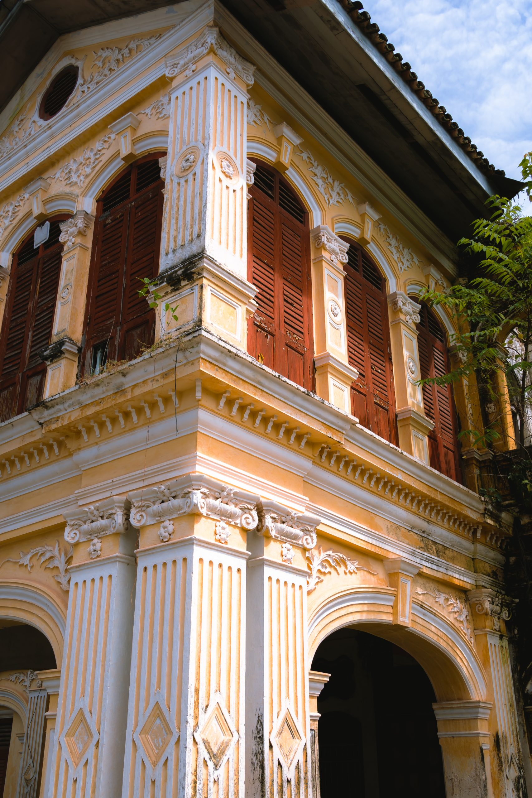 oude gebouwen in phuket old town