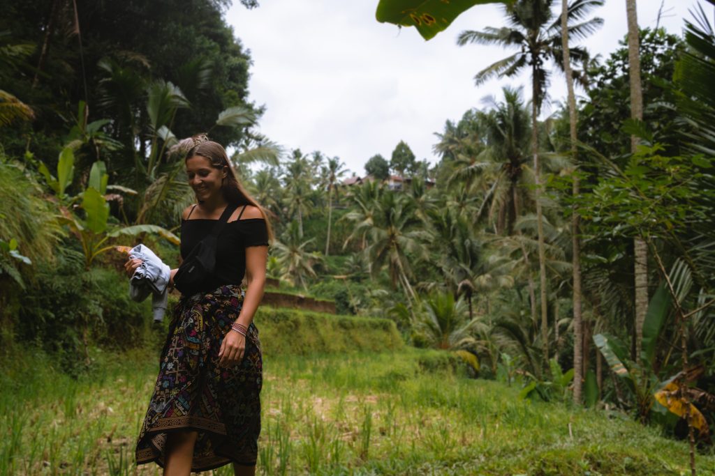 wat te doen in Ubud, rijstvelen Ubud, activiteiten Ubud, sarong ubud
