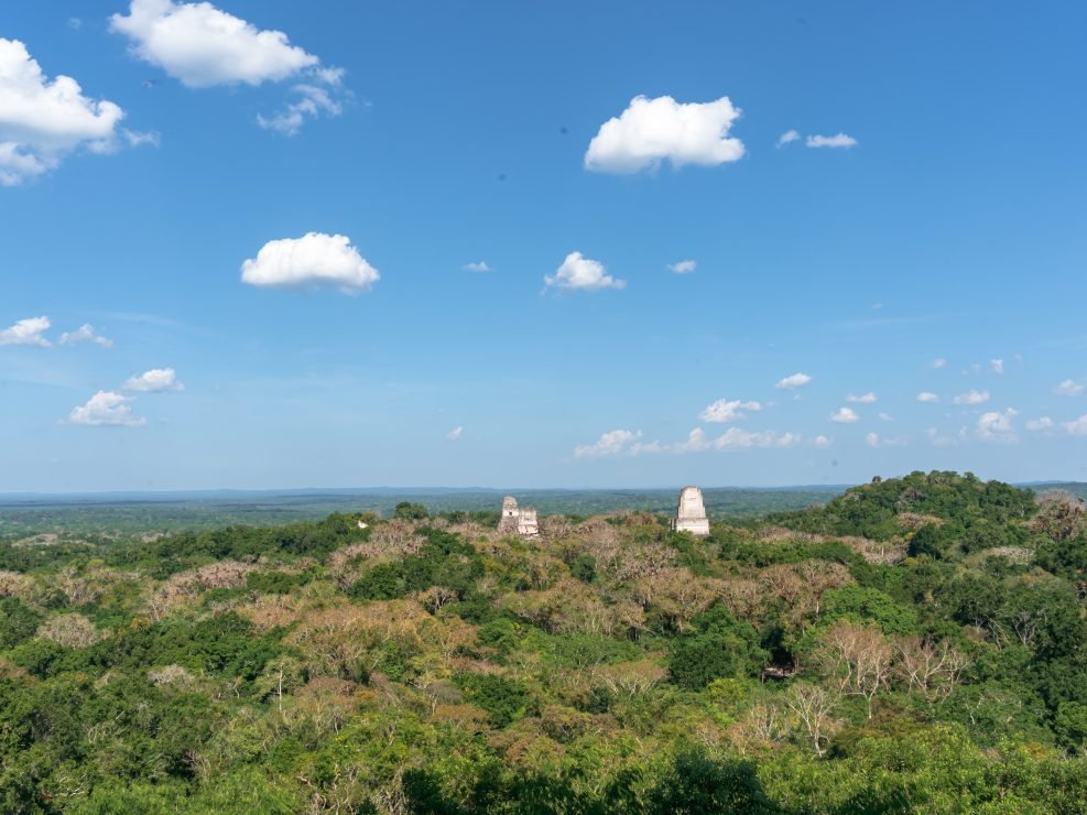 tikal national park, maya dorp
